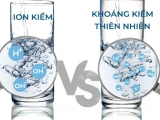 SO SÁNH SỰ KHÁC NHAU GIỮA NƯỚC KHOÁNG KIỀM VÀ NƯỚC KIỀM?